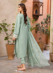 08 | 3 Pc Unstitched Suit Lawn Festive Collection Sanam Saeed