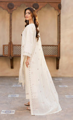 03 | 3 Pc Unstitched Suit Lawn Festive Collection Sanam Saeed