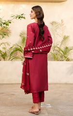 07 | 3 Pc Unstitched Suit Lawn Festive Collection Sanam Saeed