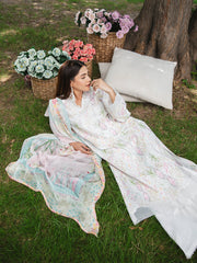 WG - 06 | 3Pc Unstitched Lawn Suit Whimsical Garden By Celts