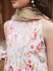 WG - 08 | 3Pc Unstitched Lawn Suit Whimsical Garden By Celts