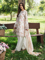 WG - 09 | 3Pc Unstitched Lawn Suit Whimsical Garden By Celts