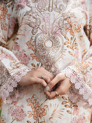 WG - 09 | 3Pc Unstitched Lawn Suit Whimsical Garden By Celts