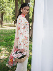 WG - 10 | 3Pc Unstitched Lawn Suit Whimsical Garden By Celts