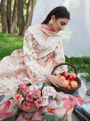 WG - 10 | 3Pc Unstitched Lawn Suit Whimsical Garden By Celts