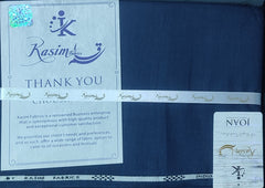 Indigo By Kasim Fabrics - Premium Winter Stuff