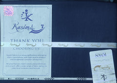 Indigo By Kasim Fabrics - Premium Winter Stuff