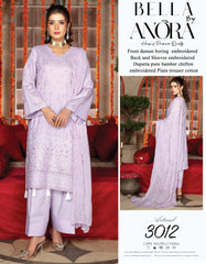 Bella By Anora Premium Collection Embroidered 3PC
