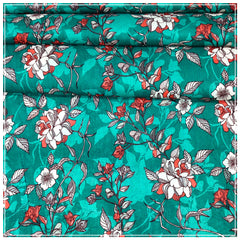 Ladies Lawn Printed Suit - Unstitched-  2 Piece