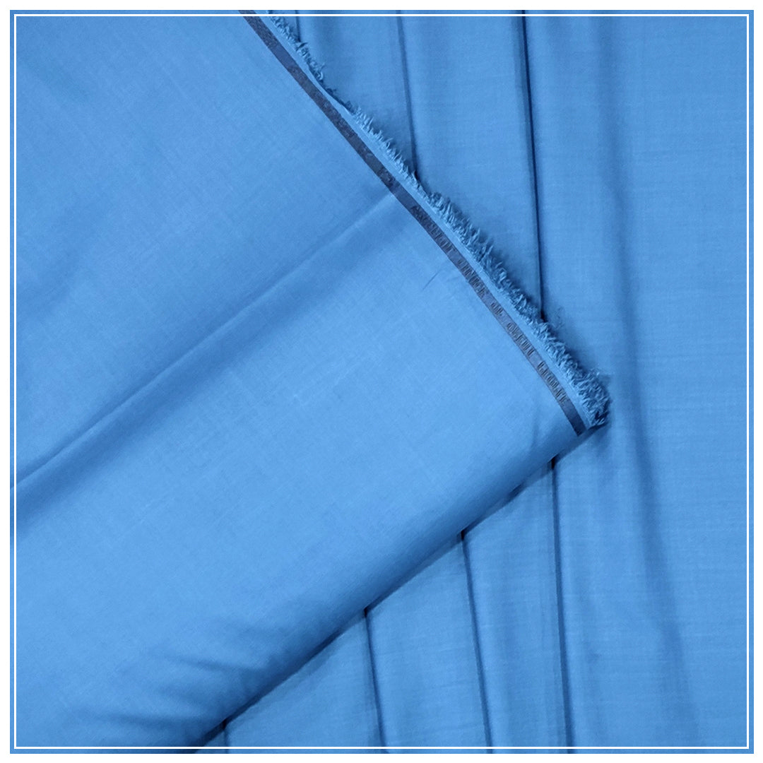 Men Unstitched Plain Dark Color Suits - Wash & Wear