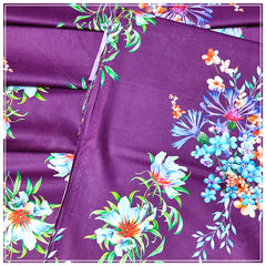Ladies Lawn Printed Suit - Unstitched -  2 Piece
