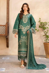 02 | 3 Pc Unstitched Suit Lawn Festive Collection Sanam Saeed