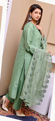 Janan Embroidered Lawn 3Pc Unstitched