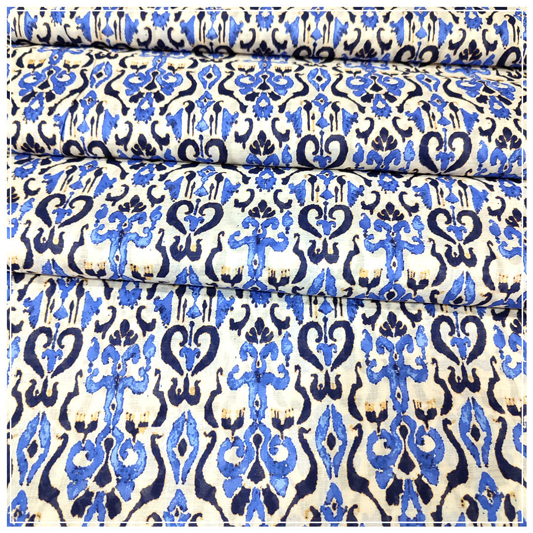 Ladies Lawn Printed Suit - Unstitched-  2 Piece
