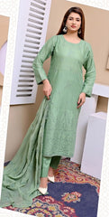 Janan Embroidered Lawn 3Pc Unstitched
