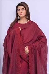 Janan Embroidered Lawn 3Pc Unstitched