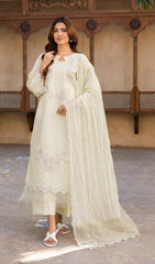 05 | 3 Pc Unstitched Suit Lawn Festive Collection Sanam Saeed