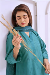 Janan Embroidered Lawn 3Pc Unstitched