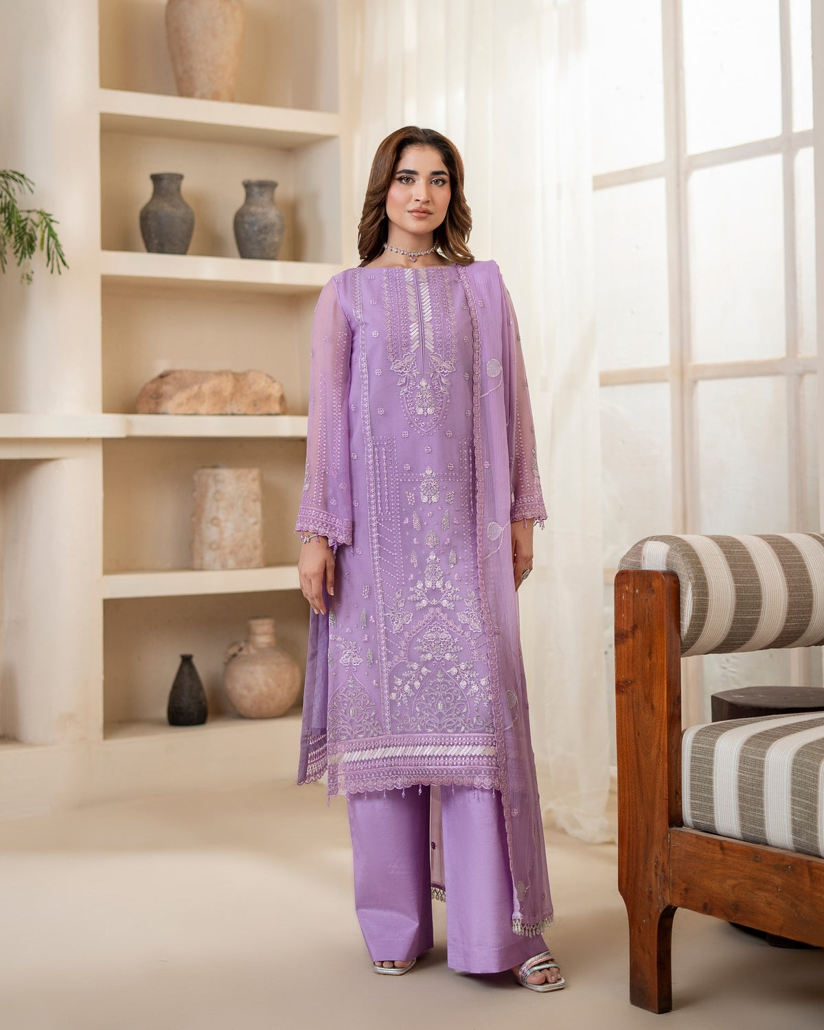 Zebtan Anaya Noor Chiffon Collection AN-01