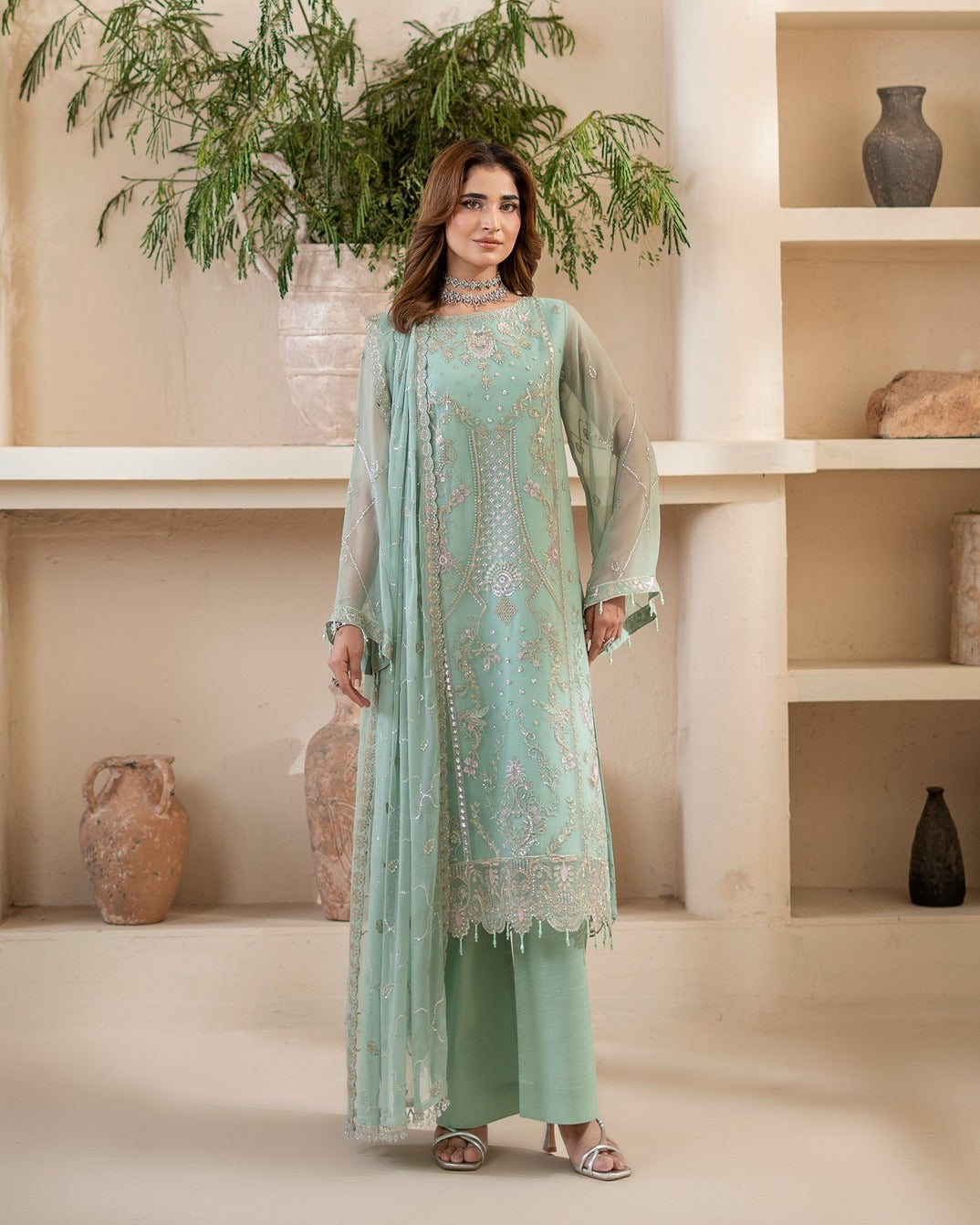 Zebtan Anaya Noor Chiffon Collection AN-02