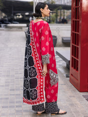 D-11 Azelea | 3 Pc Unstitched Lawn Suit Boardway By Mahnur