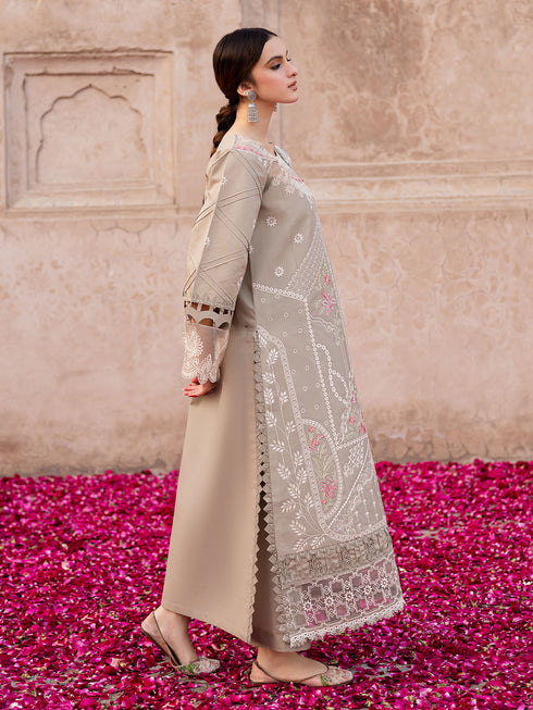 MA - 06 | 3 PC Unstitched Suit Luxury Lawn Mastani By Parishay