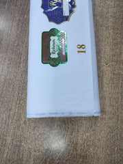 Silver Storm Latha Finish Cotton By Richmen International Special White